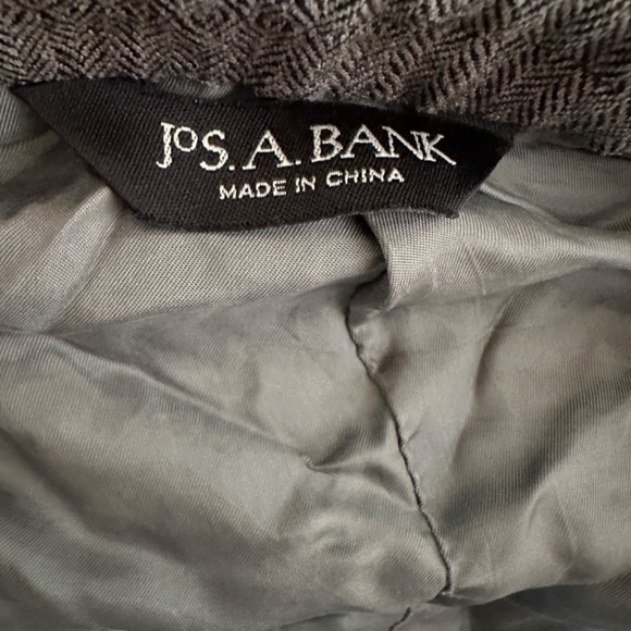 *JOS A. BANK* Men's Gray Signature Collection Blazer Suit Jacket - Picture 6 of 8